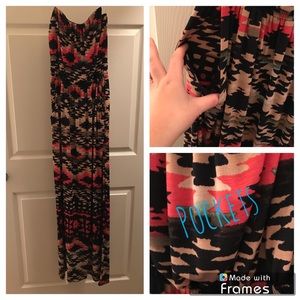 Aztec Maxi Dress